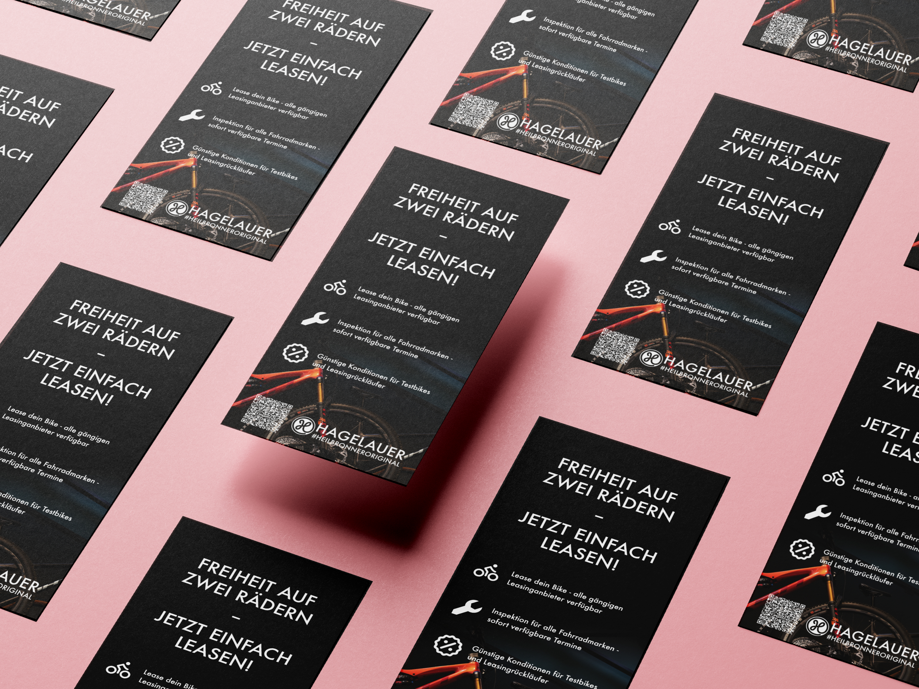 Professionelles Flyer Design Mockup - Werbemittel Design Tiefflugmedia Heilbronn